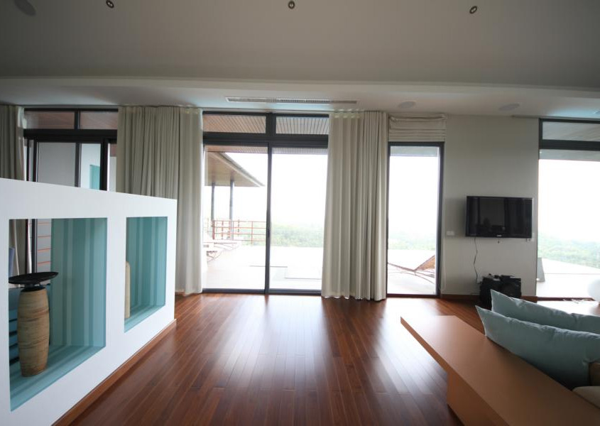 ระบบบานเลื่อน SUNFLEX SF 42 / โครงอะลูมิเนียม