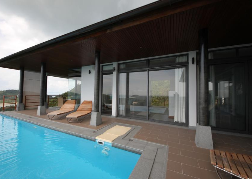 ระบบบานเลื่อน SUNFLEX SF 42 / โครงอะลูมิเนียม