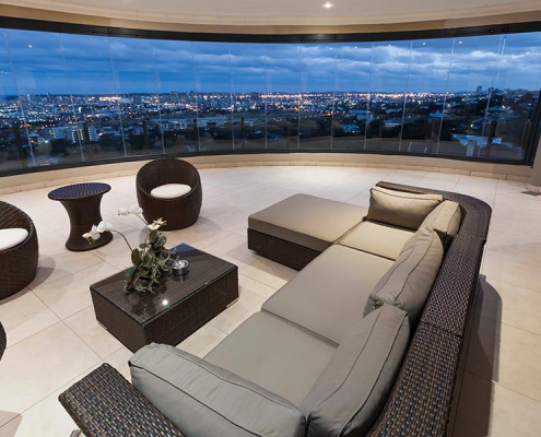 SUNFLEX SF25 Slide and Turn System / All-Glass