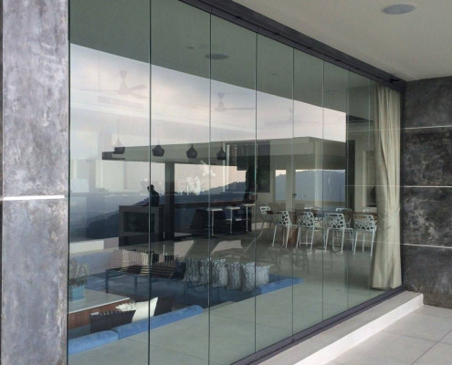 SUNFLEX SF25 Slide and Turn System / All-Glass