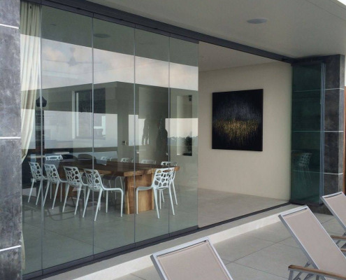 SUNFLEX SF25 Slide and Turn System / All-Glass